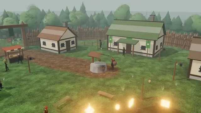 Pinewatch, the Wardens' village in the Ashwood